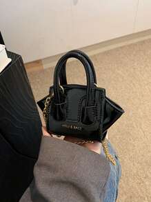 Popular Shiny Niche Mini Wing Bag Big Eye Bag Fashionable Pocket Smiling Face Bag Fashionable Versatile Handbag Super Cute Mini Bag Kawaii Mini Crossbody Bag