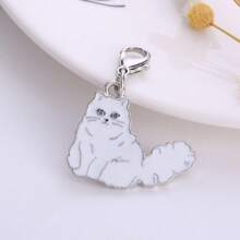 1 件金属猫饰品 DIY 可爱钥匙扣耳机包吊坠耳环手链项链珠宝制作配件礼物 - 彩色 - 查看 9