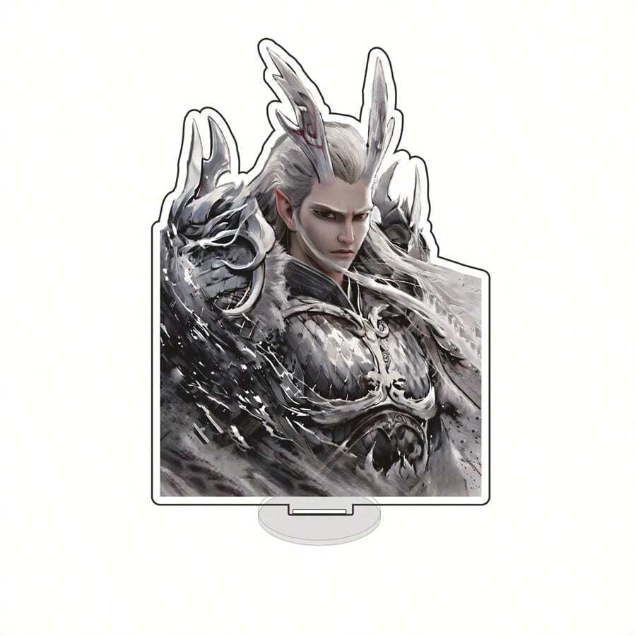 卡通哪吒 2 中国奇幻动画电影 15 厘米亚克力站立人物模型支架桌面装饰礼物