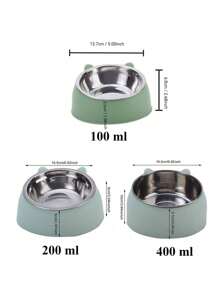 Tazón para perros/gatos de 100ml/200ml/400ml, tazón de comida para mascotas, equipo de alimentación y abastecimiento de agua para mascotas - Multicolor - Ver 3