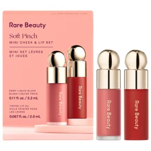 Mini Soft Pinch Liquid Blush And Lip Oil Set - 0.11 Oz/ 3.2 ML Soft Pinch Liquid Blush Mini In Worth (True Rose) - 0.067 Oz/ 2 ML Soft Pinch Tinted Lip Oil Mini In Beloved (Soft Burgundy)
