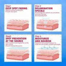 Crema facial aclaradora OUHOE para blanquear la piel, reducir las manchas de pigmentación del cloasma, crema facial hidratante - 1 - Ver 4