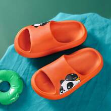 Soft & Comfortable EVA Cartoon Children's Foam Slippers, Summer - Orange - View 5