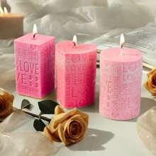 Stampo in silicone per candele a forma di cuore, multifunzionale