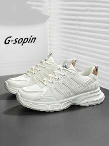 Zapatillas de malla transpirables para hombre, zapatillas deportivas informales con suela gruesa, adecuadas para adolescentes, casual de verano, deportes al aire libre, viajes, regalos de graduación, accesorios de vestir para cumpleaños