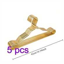 5 件/套 西装衣架 铝合金衣服架 成人衣架 防滑无缝衣架