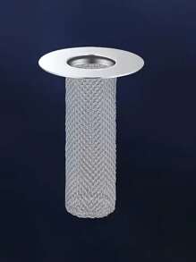 2pcs Drain Covers, Hair Catcher Filters, Suitable For Bathroom Sink, Shower Drain Strainer - Silver - View 4