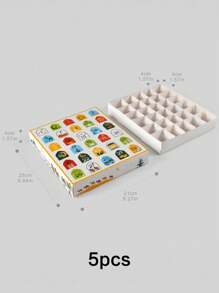 5个/1个节日倒计时30天日历礼盒，30个独立隔间，带编号设计，可装小礼物，厚实白色纸板材质，饰以新月、骆驼、椰枣树、玫瑰、油灯等传统元素，适合节日每日开启、亲子互动、营造节日氛围装饰。 - 星月洞同樂盲盒 - 查看 13