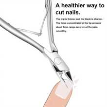 Coupe-ongles d'orteil professionnel en acier inoxydable - hypoallergénique, taille-ongles increvables et épais, outil de soins des pieds sans odeur