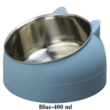 Tazón para perros/gatos de 100ml/200ml/400ml, tazón de comida para mascotas, equipo de alimentación y abastecimiento de agua para mascotas - Multicolor - Ver 15