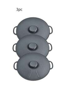 1pc/3pcs Silicone Bowl Covers Silicone Microwave Covers, 3 Sizes Reusable, Suitable For Cups, Bowls, Plates, Pots, Pans, Frying Pans, Stovetop, Oven, Refrigerator Dishwasher Friendly