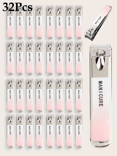 Bộ 8 kìm cắt móng tay/móng chân bằng thép không gỉ cổ điển, màu bạc, lưỡi sắc bén, dụng cụ cắt móng cầm tay tiện lợi, thích hợp cho tiệm nail và sử dụng tại nhà.