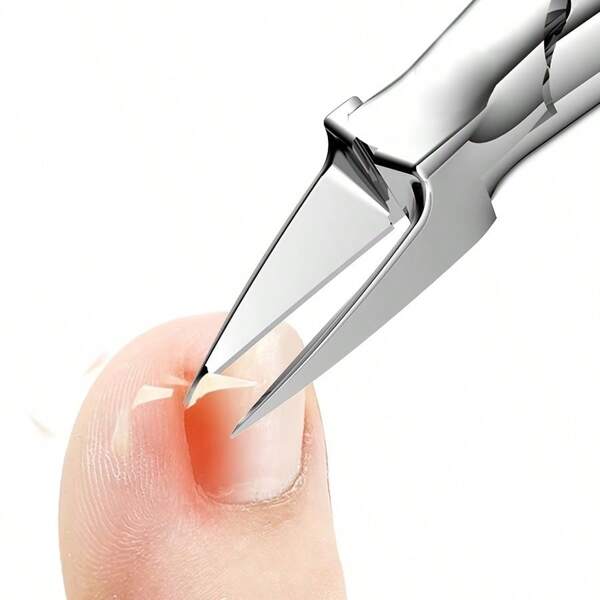 Professional Stainless Steel Toenail Clippers - Hypoallergenic, Precision Ingrown & Thick Nail Trimmer, Odorless Foot Care Tool,Nail Supplies,Nail Tools,Nail Art Tools,Back To School,Nails,Nail Tools For Press On Nails