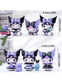 Sanrio Sanrio Kuromi Series Creative Surprise Blind Box Gift Pack, Fun Blind Box Doll Decorations, Cute Anime Models, Birthday Gift