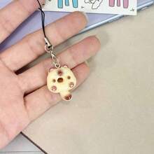 Colgante de teléfono con diseño de gato, adorno estético y kawaii con colgantes hechos a mano lindos, decoración para teléfonos, cámaras, tabletas, bolsos, regalos para madres, familia, amigos, cumpleaños, vacaciones, cadena de teléfono