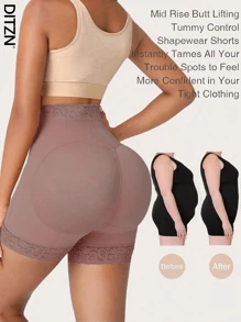 DITZN New Belly Shaping Pants Waist Cinching And Hip Lifting Body Pants