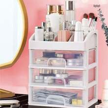 Clear Makeup Storage Box For Eyebrow Pencils And Brushes - Makeup Storage Box With Container