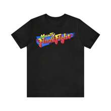 Mighty Final Fight NES Retro Style 90's Video Game Pixel Art Unisex T Shirt - 黑色 - 查看 1