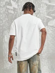 MT99 American Solid Color Light-Fleece Fitness Koszulka z krótkim rękawem, uniwersalny T-shirt męski na każdy mecz