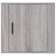 Table de chevet murale Sonoma gris 50x30x47 cm