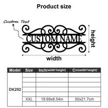 1pc Custom Vintage Metal Doorplate Decorative Art, Rural Street Nameplate Wall Decorations - Personalized Door Numbers And Text - Wall-Mounted Multifunctional Address Signs, House Numbers, Outdoor Address Signs, Farmhouse Door Art,Graphic Print