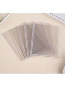 10Pcs Double Sided 180 Grid Mouth Protector Sleeves Pockets Gaming Trading Card Storage Album Pages Card Collector Coin Holders Wallets Sleeves