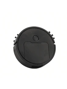 "New Sweeping Machine With 360° Obstacle Avoidance: Perfect For Busy Households - Let Technology Take Care Of Your Cleaning!" - Black - View 1