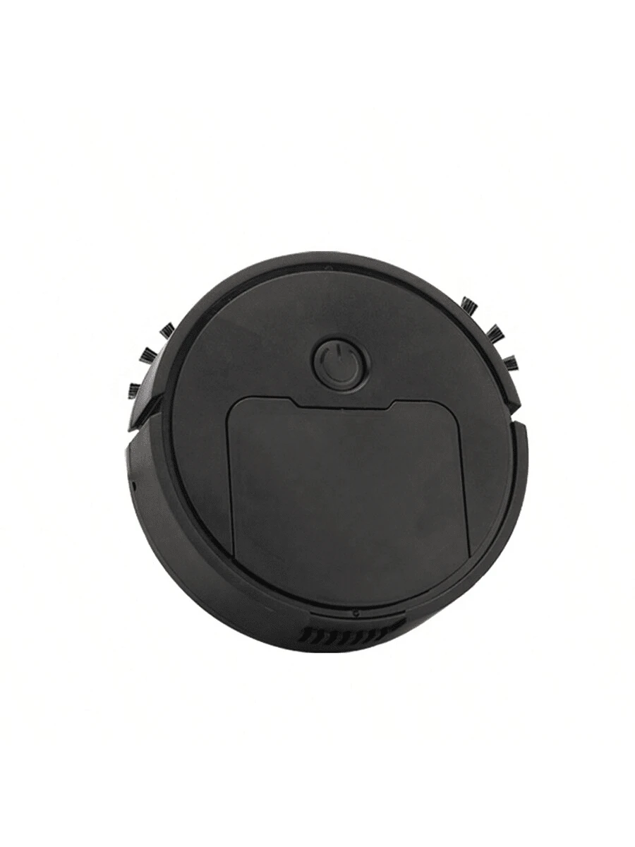"New Sweeping Machine With 360° Obstacle Avoidance: Perfect For Busy Households - Let Technology Take Care Of Your Cleaning!" - Black - View 1