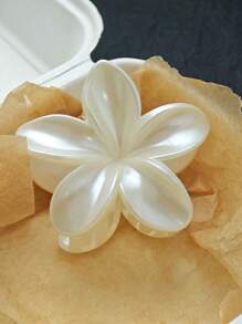 2 piezas Pinza de pelo con flor para mujer, accesorio de pelo elegante y versátil de estilo simple para uso diario: pinzas de pelo, pasadores de pelo, agarradores de pelo, sujetadores de pelo
