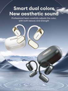 HYUNDAI HYUNDAI HY-Fit2AI Smart Earbuds, Ear Hook Style, Long Battery Life, 360° Surround Sound, High Sound Quality, AI Assistant, Virtual Companion, High-Definition Calling, Long Battery Life, Music, Sports, Office, Open-Ear Design