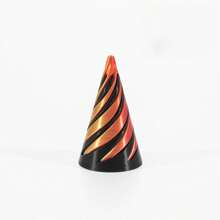 Multi-Size Reversible Spiral Cone 3D Printed Anxiety Relief Fidget Toy,Spiral Structures Finger Spinner Desk Decor,Perfect Gift For Christmas,Birthday Parties,Gadgets For Teens,3d Fidget,Anxiety Toy,Fidget>Over 14 Years,Gyroscope,Fidget Slider