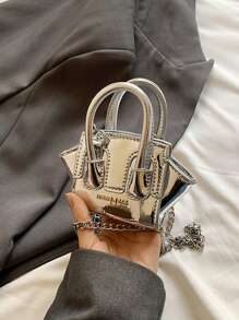 Popular Shiny Niche Mini Wing Bag Big Eye Bag Fashionable Pocket Smiling Face Bag Fashionable Versatile Handbag Super Cute Mini Bag Kawaii Mini Crossbody Bag