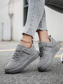 (مقاس صغير) أحذية رياضية كاجوال رقعية مريحة للنساء...