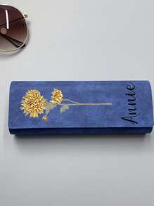 Personalized Custom Sunglasses Case Personalized Leather Sunglasses Case Leather Glasses Case