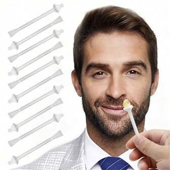 Wax Sticks, Nose Wax Kit Accessories, Waxing Sticks For Nostril Nasal Cleaning, Ear Face Eyebrows Hair Removal For Men Women