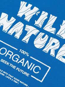 Balabala 2-25件装青少年男童速干短袖T恤，夏季亲子装 - 寶藍 - 查看 9