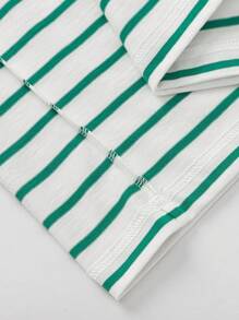 Balabala 2-25pcs Children's Short Sleeve Quick-Dry T-Shirt, Summer - White Green Tone - View 10