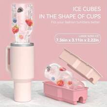 Moldes de silicona para hielo de 20, 30 y 40 oz para el verano, bandeja para cubitos de hielo, taza para bebidas heladas, fabricante redondo