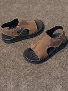 1 Pair Infant/Toddler Soft Sole Summer Sandals, Boys/Girls Walking Shoes