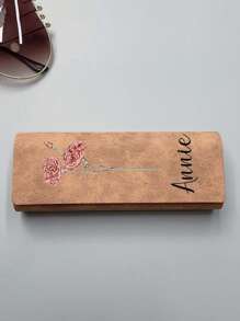 Personalized Custom Sunglasses Case Personalized Leather Sunglasses Case Leather Glasses Case