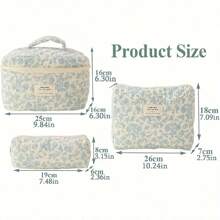 Quilted Ditsy Floral Cosmetic Bag, Large Capacity Portable Hand Bag, Cute Retro Countryside Style Clutch, Portable Travel Toiletry Organizer Makeup Bag, Room Decor, Bags, Makeup Bag, Vanity, Travel, Make Up Bag, Travel Essentials, Organizer, Storage, Travel Essential, Makeup Organizer, Makeup Bags, Toiletry Bag, Desk Organiser, Cosmetic Bag, Makeup Pouch, Make Up Organizer, Vanity Accessories, Make Up Pouch, Makeup Bags,Cosmetic Bag,Makeup Organiser,Travel,Makeup Pouch,Bag,Vanity,Make Up Pouch,Travel Essentials,Pouch Bag,Travel Essential,Vanity Accessories,Small Makeup Bag,Makeup Pouch,Cosmetic Bag,Travel Essential,Large Capacity,Large Makeup Bag