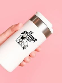 1pc Brother Eww! Meme Sticker, Vinyl Decal For Water Bottle, Laptop, Phone Case, Fun Sticker