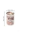 1 Roll, 2m Length, Disposable PET Tape, "Whispers Of A Lady", Suitable As Scrapbooking Underlayer