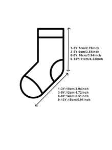 5 Pairs Kids' Spring/Summer New Mesh Mid-Calf Socks, Breathable Girls' Socks For Back To School - Multicolor - View 11