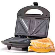 Sandwichera Tostadora Eléctrica Parrilla Antiadherente 2 Placas - Tipo de Enchufe A USA (110-127V) - Ver 1