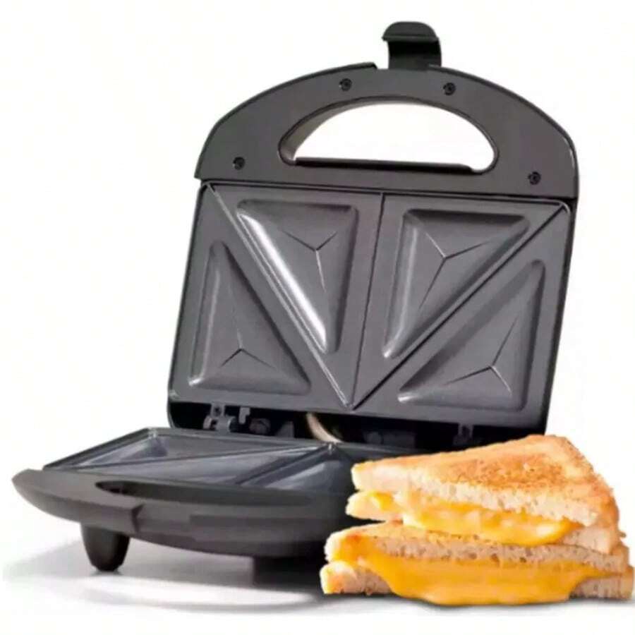 Sandwichera Tostadora Eléctrica Parrilla Antiadherente 2 Placas - Tipo de Enchufe A USA (110-127V) - Ver 1