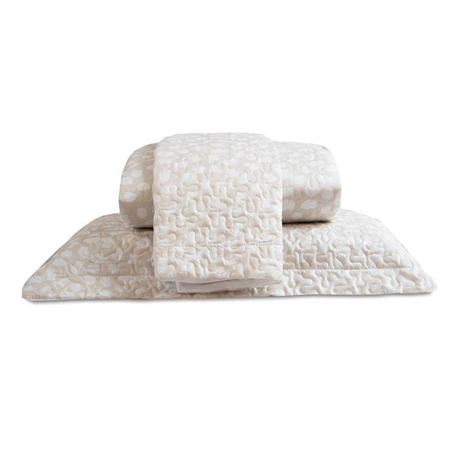Double Bedspread, 3 Pieces, Printed, 180 Thread Count - 查看 1