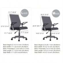 Thickened Jacquard Stretchable Computer Office Chair Cover Dustproof Pet Scratch Resistant Retractable Office Chair Cover