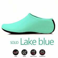 زوج من أغطية الساق (ليكرا) للشاطئ/السنوركلينج/الغوص، مناسبة للبالغين والأطفال، للسباحة والسنوركلينج، مانعة للانزلاق، قابلة للتنفس، عازلة للحرارة، متوفرة بمجموعة متنوعة من المقاسات والألوان - احمر وردي اللون - مشاهدة 4