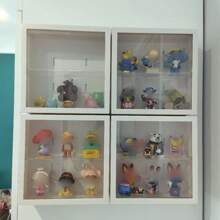 1pc Mini Toy Display Rack, Wall Mounted Storage Box, Display Case For Collectibles, Doll Display Shelf, Desktop Display Organization Box, Organizer Supplies Desk Storage Organization,Makeup Organizer,Organizer,Storage Organizer,Skin Care Organizer,Office Storage,Stationery Organiser,Nail Storage,Bedroom Decor - Multicolor - View 10